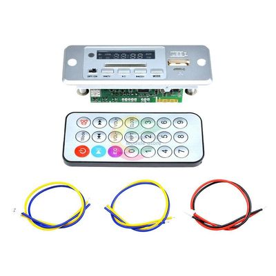 2x3W MP3 Decoder Module FM Board U-Disk TF Card Mini USB with IR Remote Controller 5V for Car