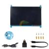 3 Model B Plus/32GB SD/ABS case + Radiator 3A Power Supply 7-inch Screen 3B+ view 2