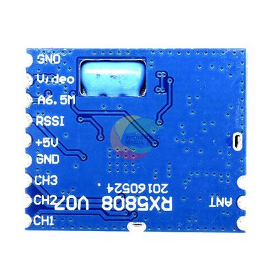 FPV 5.8G Audio Video Receiver Module for Boscam RX5808 Frequency Phase Lock Analog AV Signal Output 3.5V 170mA Board