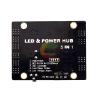 Matek 5in1 V3 Power Distribution Board/PDB Hub with Dual BEC-5V/12V LED Controller Tracker Low Voltage Alarm for FPV view 4