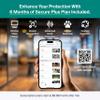 Arlo Essential Indoor Pan Tilt Security Camera 2K (2025 Release) + 6 Months of Secure Plus Plan - Wired Plug-in Power, Person Recognition, Animal Detection, Auto Motion Tracking, 1 Cam, White view 4