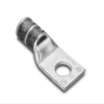 YA26L3 | 50220C  Copper Compression Lug, 1-Hole, 2/0 AWG, Standard Barrel, 5/16" Bolt, Inspection Hole, RoHS Compliant