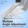 BoxWave Stand and Mount Compatible with Fujitsu LifeBook E7 (15.6) - Compact QuickSwitch Stand, Portable Multi Angle Viewing Foldable Riser - Metallic Silver view 3