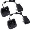 2-Pack IC-A16 Charger Compatible with Icom IC-F1000 IC-F2000S BP-280LI IC-F1000S IC-F2000 BP-279 BP-280 Radio BC-213 Rapid Desktop Charger view 1