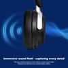 Anjetsun Wireless Headphones Over Ear with ANC, 80H Playtime, Fast Charge, Active Noise Cancelling & Transparency Mode, Comfortable Wireless Headphones for Work & Travel, Foldable Design Black view 4