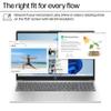 15.6" HD Touchscreen Laptop | AMD Ryzen 5 7520U (Beat Intel i7-1165G7) | 16GB RAM - 512GB SSD | Wi-Fi 6 - Windows11 | Microsoft Copilot AI School Students College | Charger view 2
