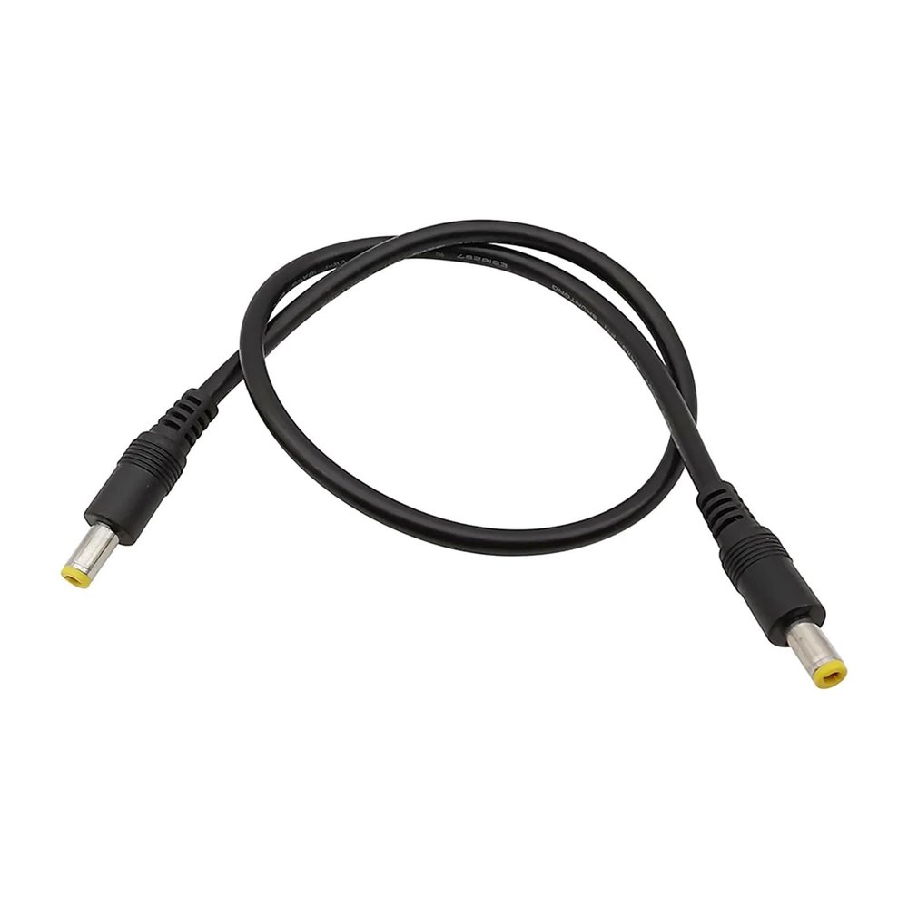 MIUYTRN DC 12V 5.5 * 2.5mm Male to 5.5 * 2.5mm Male Plug Power Cable Connector Extension Cord CCTV Adapter 0.3M 0.5M 1M 1.5M 3M cuicui(50cm)