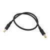 MIUYTRN DC 12V 5.5 * 2.5mm Male to 5.5 * 2.5mm Male Plug Power Cable Connector Extension Cord CCTV Adapter 0.3M 0.5M 1M 1.5M 3M cuicui(50cm) view 1