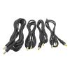 MIUYTRN DC 12V 5.5 * 2.5mm Male to 5.5 * 2.5mm Male Plug Power Cable Connector Extension Cord CCTV Adapter 0.3M 0.5M 1M 1.5M 3M cuicui(50cm) view 2