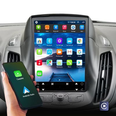 10.4" Carplay Screen for Ford Kuga C-max Escape 2013-2018 Years System, Android Auto Car Stereo Multimedia Car Radio Receiver, 1024 * 768 PX HD