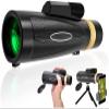 1216x50 HD Monocular Telescope with Smartphone Adapter & Tripod, Portable Zoom Scope Night Vision, Prism Lens for Bird Watching Outdoor Use view 2