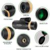 1216x50 HD Monocular Telescope with Smartphone Adapter & Tripod, Portable Zoom Scope Night Vision, Prism Lens for Bird Watching Outdoor Use view 4