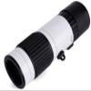 15-75x25 HD Monocular Telescope, Compact Waterproof Binocular with Clear Vision, Anti-Fog & Non-Slip Grip for Bird Watching, Camping Outdoor Sports  White view 1