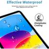 2.5D Tempered Glass Screen Protector for iPad 10th/9th/8th/7th Gen 9H Clear, Bubble-Free, Anti-Scratch view 3