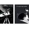 700mm Astronomical Reflector Telescope for Beginners & Kids, 114mm Aperture, with Tripod Phone Holder, Ideal Moon Watching Stargazing  Black(Silver) view 3