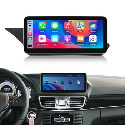10.25 inch Android Auto Touchscreen for Mercedes Benz E Class W212 (2013-2014) NTG 4.5 Linux System with Wireless Carplay, GPS Navigation Linux System