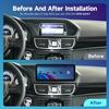 10.25 inch Android Auto Touchscreen for Mercedes Benz E Class W212 (2013-2014) NTG 4.5 Linux System with Wireless Carplay, GPS Navigation Linux System view 3