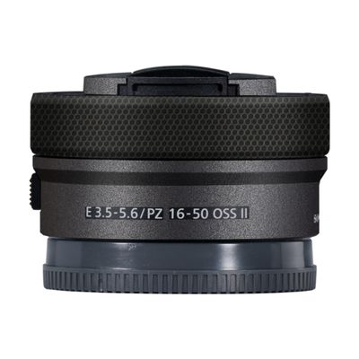 Camera Lens Sticker for Sony E 16-50mm II Macro Coat Wraps Film Protector Vinyl Decal Skin 16-50 II(Deep Grey)