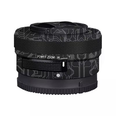 Camera Lens Sticker for Sony E 16-50mm Macro Coat Wraps Film Protector Vinyl Decal Skin 16-50(Circuit Titanium)