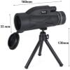 80X100 Monocular Telescope with HD Night Vision, Waterproof Roof Prism, Large 40mm Objective Lens, Portable Zoom for Hiking, Bird Watching, Camping & Outdoor Use view 3