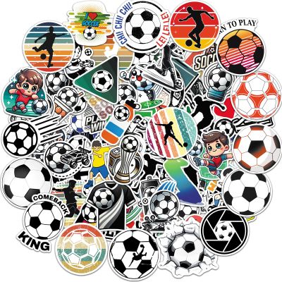 100 Pcs Soccer Stickers Waterproof Stickers for Water Bottle Laptop Computer Skateboard Vinyl Soccer Party Favors Birthday Decorations Stuff Decals Sports Soccer Gifts for Boys 8-12