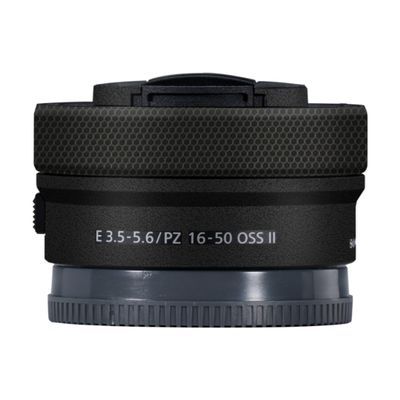 Camera Lens Sticker for Sony E 16-50mm II Macro Coat Wraps Film Protector Vinyl Decal Skin 16-50 II(Frosted Black)