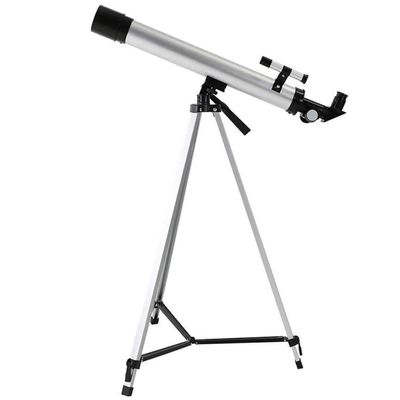 50mm Refractor Telescope for Beginners with Tripod, High Magnification, Outdoor Astronomy