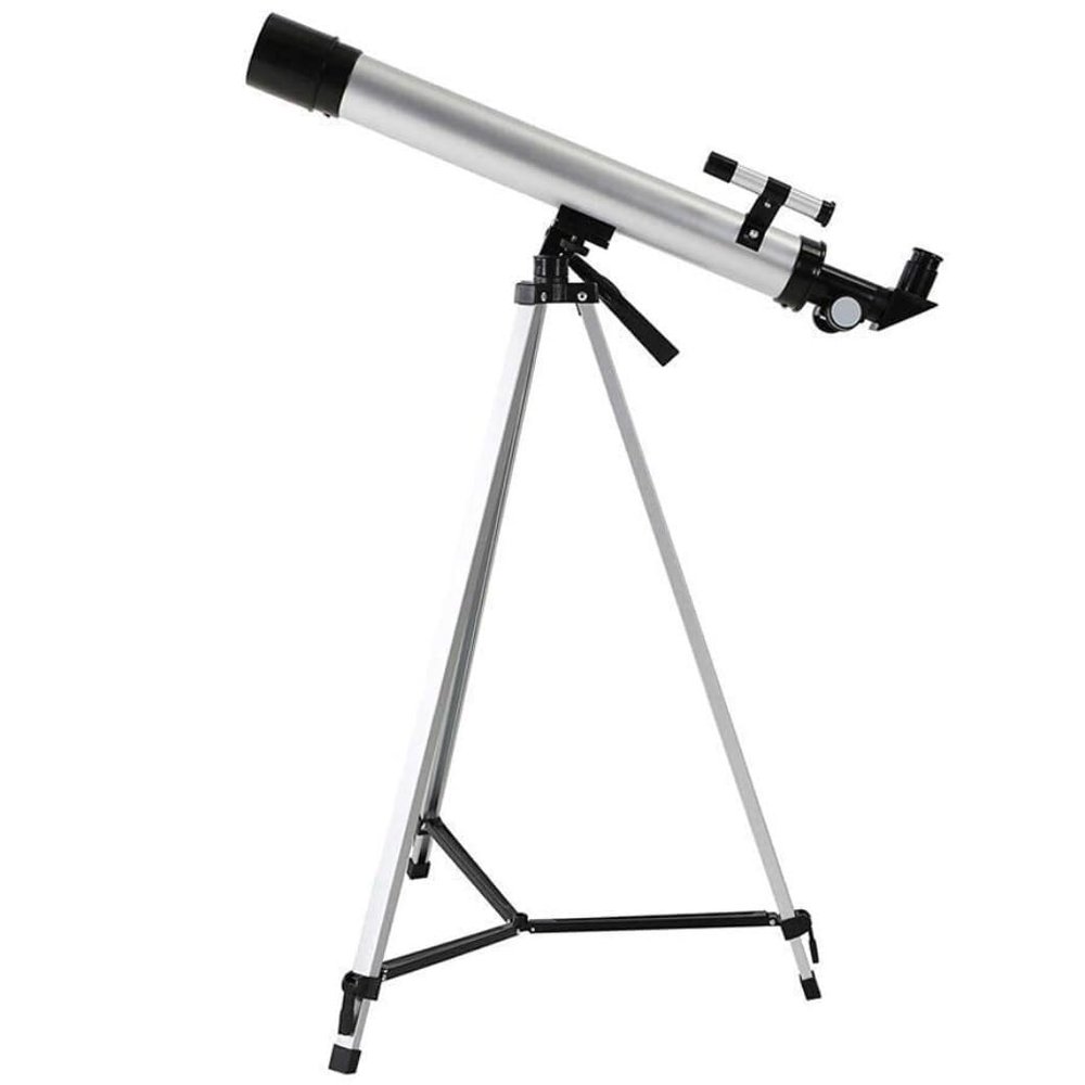 50mm Refractor Telescope for Beginners with Tripod, High Magnification, Outdoor Astronomy