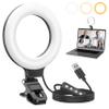 Anautin Ring Light for Video Conference Lighting,360Adjustable,Portable LED Video Conference Lighting for Monitor,Laptop&Desktop Computer,Streaming Light for Zoom Meetings, Selfie Makeup, Video Calls view 1