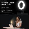 Anautin Ring Light for Video Conference Lighting,360Adjustable,Portable LED Video Conference Lighting for Monitor,Laptop&Desktop Computer,Streaming Light for Zoom Meetings, Selfie Makeup, Video Calls view 2