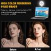 Anautin Ring Light for Video Conference Lighting,360Adjustable,Portable LED Video Conference Lighting for Monitor,Laptop&Desktop Computer,Streaming Light for Zoom Meetings, Selfie Makeup, Video Calls view 4