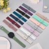 4 Pack Bands for Garmin Vivoactive 6/Vivoactive 5/ Vivoactive 3 Watch Band, Garmin Venu/Venu Sq/Venu 2 Plus, Soft Silicone Replacement Wristband for Forerunner 245/645 Watch Band (Violet/Mint Green/White/Pink Sand) view 2