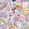 100 Pcs Holographic Positive Affirmation Stickers for Adult Women Teens, Waterproof Vinyl Motivational Inspirational Quote Stickers for Water Bottle Journal Vision Board Computer Laptop Phone view 1