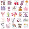 100 Pcs Holographic Positive Affirmation Stickers for Adult Women Teens, Waterproof Vinyl Motivational Inspirational Quote Stickers for Water Bottle Journal Vision Board Computer Laptop Phone view 2