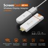 j5create ScreenCast 4K Max Wireless Display Adapter with Enhanced Antenna, Streaming Video & Audio from Mobile/Tablet/Laptop, Supports AirPlay/Miracast/Chromecast on Windows/MacOS/Android (JVAW76MAX) view 2