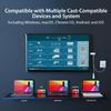j5create ScreenCast 4K Max Wireless Display Adapter with Enhanced Antenna, Streaming Video & Audio from Mobile/Tablet/Laptop, Supports AirPlay/Miracast/Chromecast on Windows/MacOS/Android (JVAW76MAX) view 4