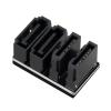 180 Degree Angled Double Deck SATA 6GB 7-pin Female to 7-pin Male Adapter for Desktop motherboards view 1