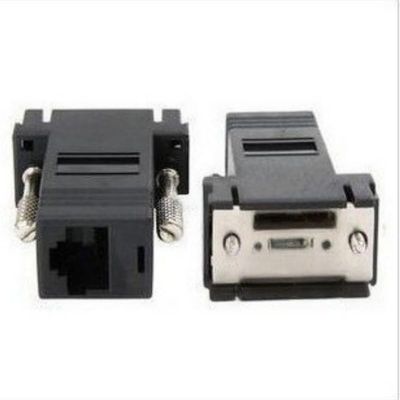 20 pcs/lot VGA Male Video Extender to CAT5 CAT6 RJ45 Cable Adapter