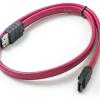 SATA to eSATA Cable 3Gbps Shielded Extender Hard Drive Extension Cable (1m Color: Red view 1
