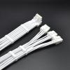 70cm Right-Angle 16-Pin 12V Cable (3x8 Pin to PCI-E 5.0) Modular Power Cable with Comb Compatible with ROG I 1000W and II 1200W (White UP Bend) view 1