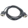 300cm DB9 RS232 Serial Cable Male to Male Null Modem line Crossover TX/RX line for Data Communication Color: Black view 1
