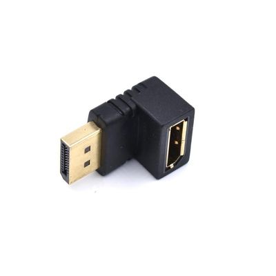 10 Pieces/Batch (270 Degrees) DP Display Port Adapter Connector Male to DP Female Angled Extension Adapter