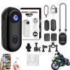 MGSTN HD Action Camera, The Snap Cam, POV Camera, 1080p/4k Mini Wearable Body Adventure Action Cameras with Audio, Video, Mount Anywhere, for Vlogging, Cycling, Diving (Black, 4K) view 1