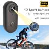 MGSTN HD Action Camera, The Snap Cam, POV Camera, 1080p/4k Mini Wearable Body Adventure Action Cameras with Audio, Video, Mount Anywhere, for Vlogging, Cycling, Diving (Black, 4K) view 2