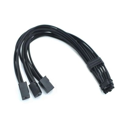 12V 16-pin (12+4) to 3X 8-pin PCIe GPU Barrel Cable, Compatible with GPU 3090Ti RTX 4080 4090, Suitable for G2 G3 T2 Modular Power Supply
