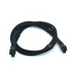 PCIe/CPU 8pin to Motherboard CPU 8 (4+4pin) Flexible Silicone sheathed Cable for RM850X/HX850i/AX850i Modular Power Supplies (60cm, Black) view 1
