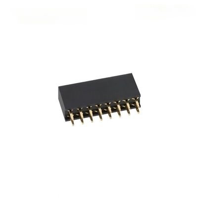 10 Pack 2.54mm Double Row Straight Female Pin Header Socket Connector 2x8 Pin PCB