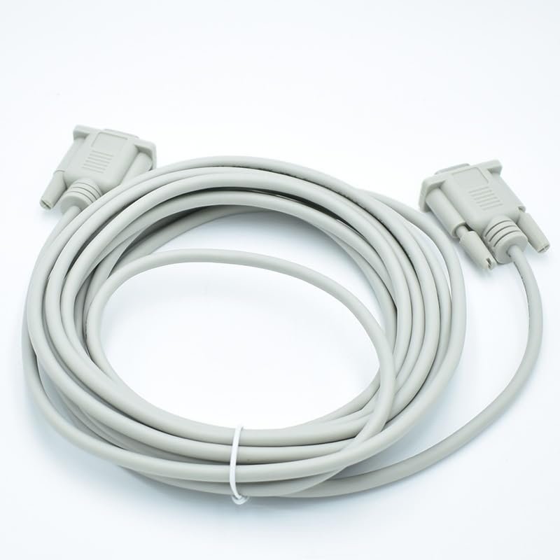 1.5 DB9 Male to Female M/F Cable Serial RS232 Extension Cable (Gray