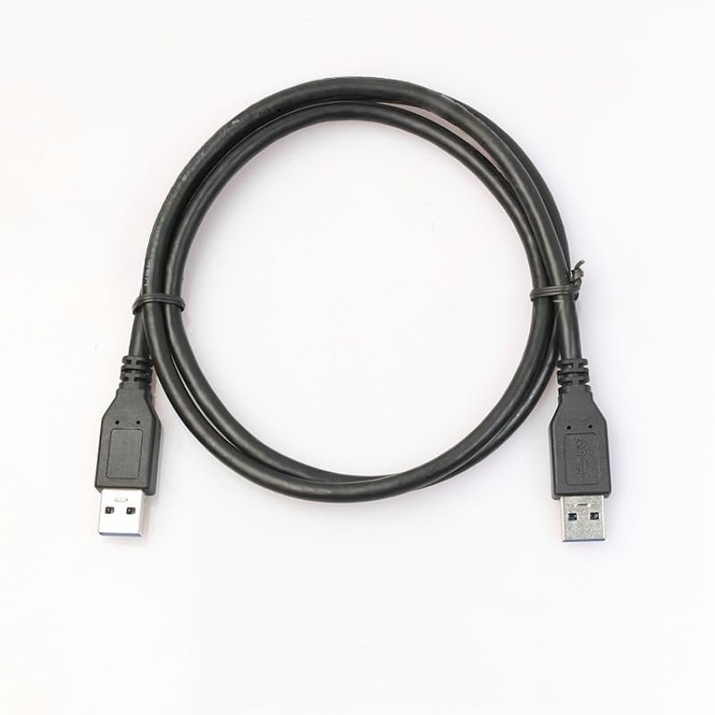 2m Black USB 3.0 Type A Male to Male M/M USB Extension Cable AM to AM