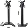 Monitor Arms TV Stand Desktop TV Stand Height Adjustable Desktop TV Base, Suitable for 14 to 27 Inch Flat TVs view 2